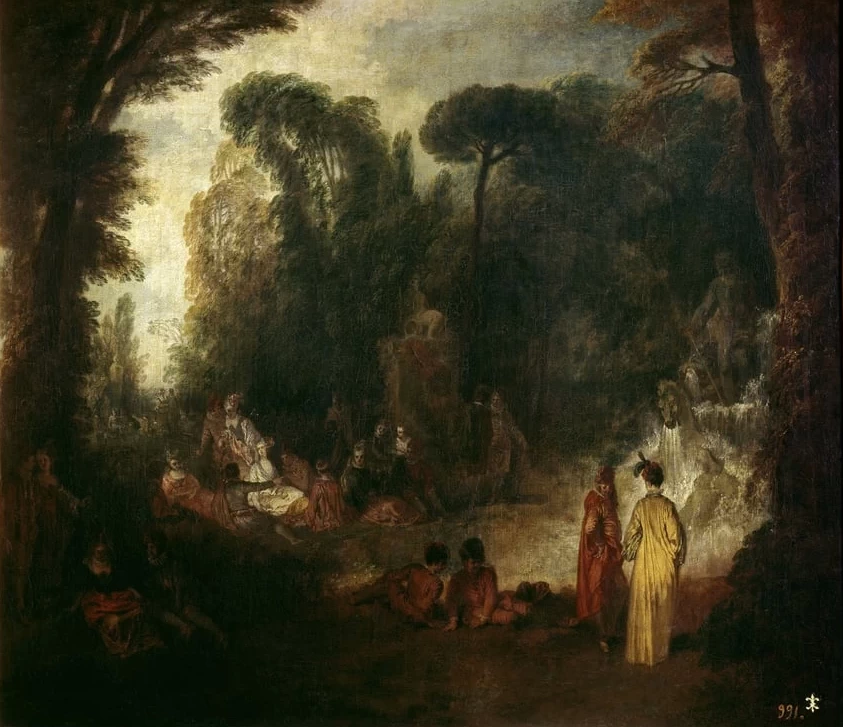 Conversazione e passeggiata nel bosco - Prado, Madrid